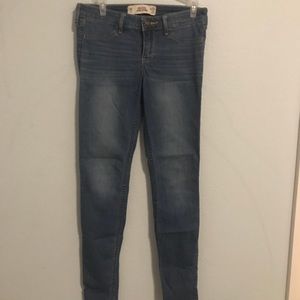 Hollister Medium Wash Jean Legging